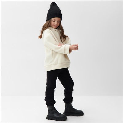 Брюки детские MINAKU, цвет чёрный, рост 116 см