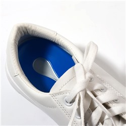 Подпяточники для обуви, на клеевой основе, L р-р, пара, синие