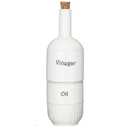 Бутылка 2 штуки для масла и уксуса Bronco Soul Kitchen 250/350 мл / 189-403 /уп 24/