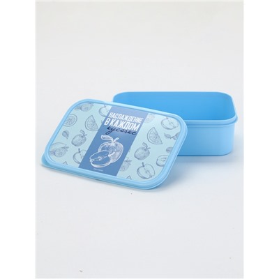 Ланч - бокс прямоугольный «Наслаждение вкусом», 1200 мл