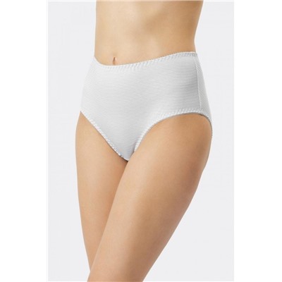 Трусы женские 412075 (Полоска серо-белая)