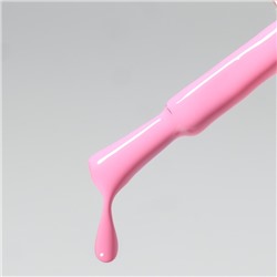 Гель лак для ногтей, однотонный, трехфазный, 10 мл, LED/UV, розовый (184)