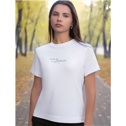 Футболка из премиального хлопка с авторским принтом