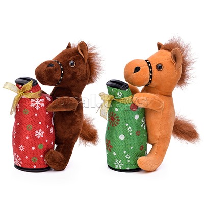 Мягкая игрушка "Лошадка" с копилкой 19*10 см.