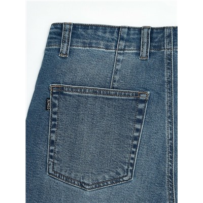 Актуальная коллекция CONTE CON-806 Джинсы wide leg ULTRA-LONG с талиевыми вытачками по спинке