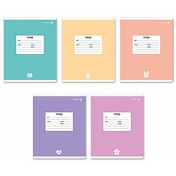 Тетрадь  12л клетка "Однотонная пастель" 01395 (Т74) SVETOCH