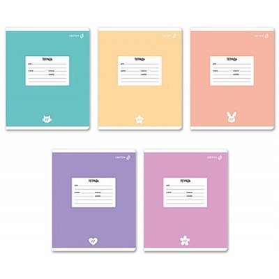 Тетрадь  12л клетка "Однотонная пастель" 01395 (Т74) SVETOCH