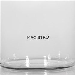 Заварочный чайник Magistro «Мехико», 750 мл, пластиковое сито, стекло