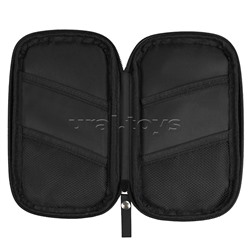 Пенал школьный "Хмурый кот" 11x20x2см, полиэстер, молния, сублимационная печатать