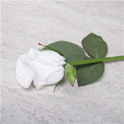 Цветок искусственный Роза 45 см розовая / J104-1 /уп 48/480/ латекс