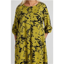 Платье  6168/02/Горчичный, черный