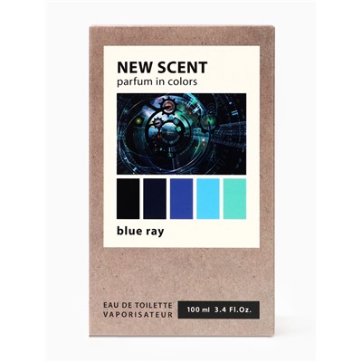 Туалетная вода мужская New Scent Blue Ray, 100 мл