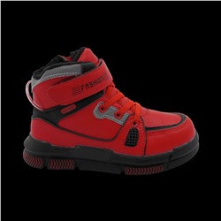 Ботинки демисезонные ЕВ1972 красные п/п