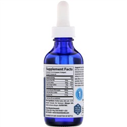 Trace Minerals Research, Ионизированный цинк, 50 мг, 59 мл (2 жидк. унции)