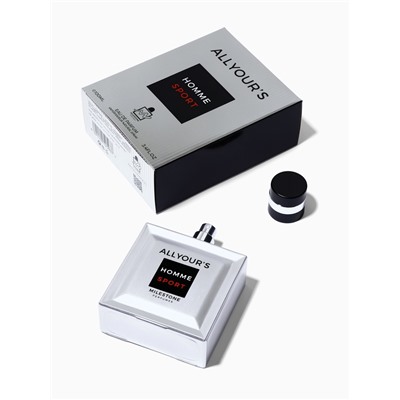 Парфюмерная вода мужская ALL YOUR'S HOMME SPORT, 100 мл (мот Allure Homme Sport Eau Extreme)
