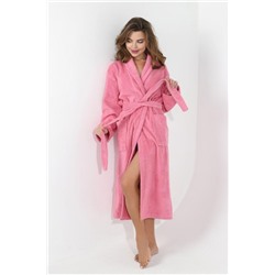 Халат женский Комфорт-3 (Сухая роза)