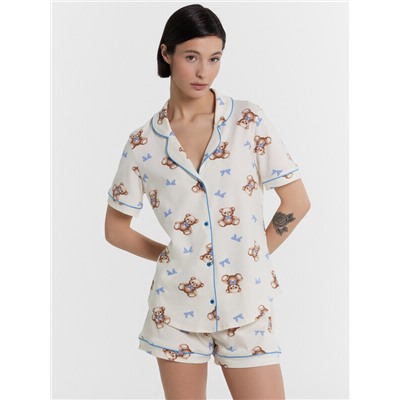 КОМПЛЕКТ ЖЕНСКИЙ (ЖАКЕТ, ШОРТЫ) 592478