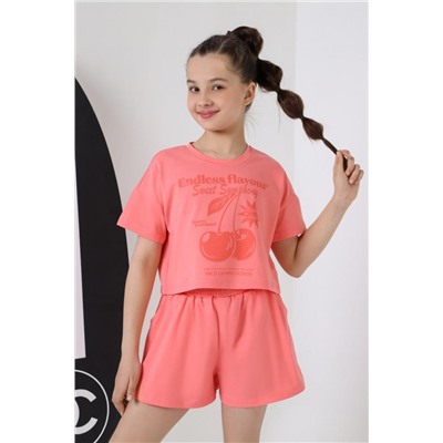 Костюм для девочки Вива-2 (Розово-коралловый)