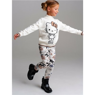 Брюки трикотажные для девочек (легинсы укороченные), 2 пары в комплекте