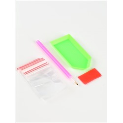 Алмазная мозаика по фото с полным заполнением «Pop Art», на холсте с подрамником, А4