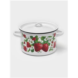 УЦЕНКА Кастрюля «Клубничная поляна» , 2,9 л