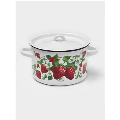 УЦЕНКА Кастрюля «Клубничная поляна» , 2,9 л