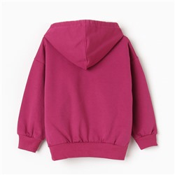 Толстовка для девочек НАЧЕС, цвет фиолетовый, рост 140