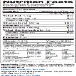 Tera's Whey, Grass Fed, Simply Pure Whey Protein, Bourbon Vanilla, 12 oz (340 g)