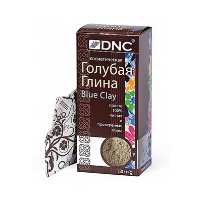 DNC Глина косметическая Голубая 130г /12  до 08.2026,08.2027