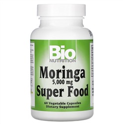 Bio Nutrition, Moringa Super Food, 500 мг, 60 растительных капсул