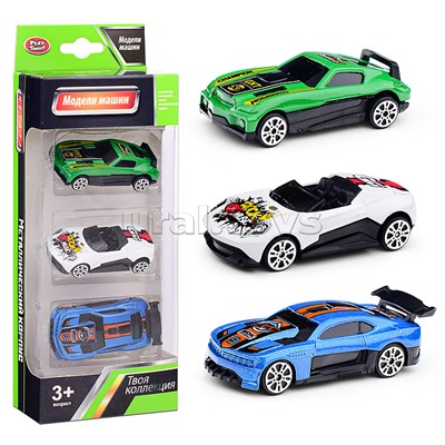 Набор машин "Гонки в городе" в коробке