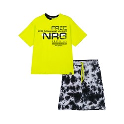 Комплект трикотажный для мальчиков: фуфайка (футболка), шорты