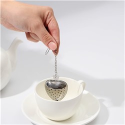 Ситечко для чая Доляна «Сердце», 5 см