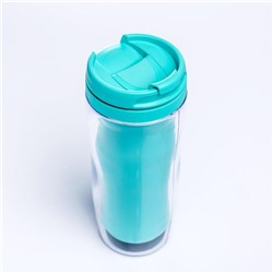 Термостакан под вставку «Бирюзовый», 350 мл