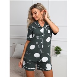 Ядвига - пижама темный хаки