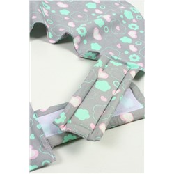 Чехол на подушку для кормления на липучке арт. ЧХ-ПД-К/цветочки