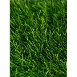 Газон искусственный, ворс 10 мм, 1×2 м, зелёный, Greengo
