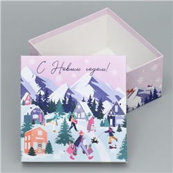 Набор подарочных коробок 6 в 1 «С Новым годом», 10×10×6 – 20×20×11 см