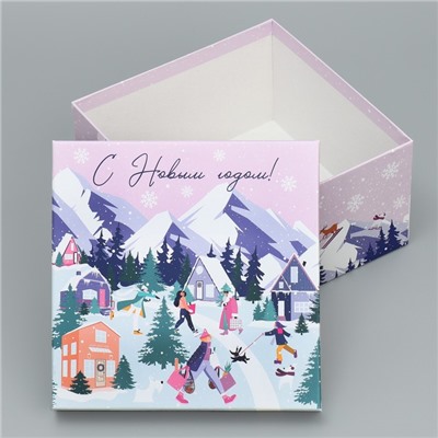 Набор подарочных коробок 6 в 1 «С Новым годом», 10×10×6 – 20×20×11 см