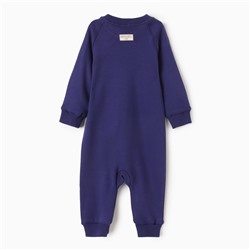 Комбинезон детский MINAKU, рост 56-62 см, тёмно-синий