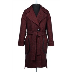 01-09397 Пальто женское демисезонное (пояс)