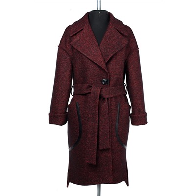 01-09397 Пальто женское демисезонное (пояс)