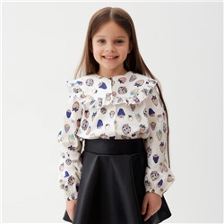 Рубашка детская KAFTAN «Ягоды», размер 30 (98-104 см)