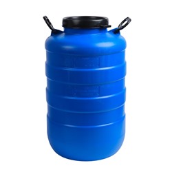 УЦЕНКА Фляга пищевая, 50 л, горловина 18.5 см, пластиковая, синяя