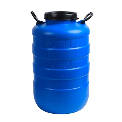 УЦЕНКА Фляга пищевая, 50 л, горловина 18.5 см, пластиковая, синяя