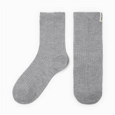Носки женские KAFTAN Love, размер 36-39 (23-25 см), серые
