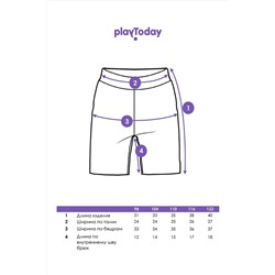 Шорты, 2 шт. PLAYTODAY, 1074782