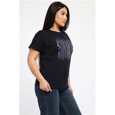 футболка 105/1 (Темно-синий)