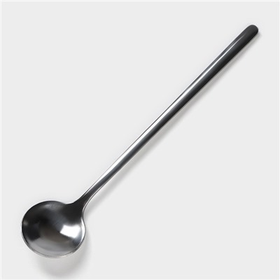 Кружка с ложкой «Белый мрамор», 350 мл, керамика, белая