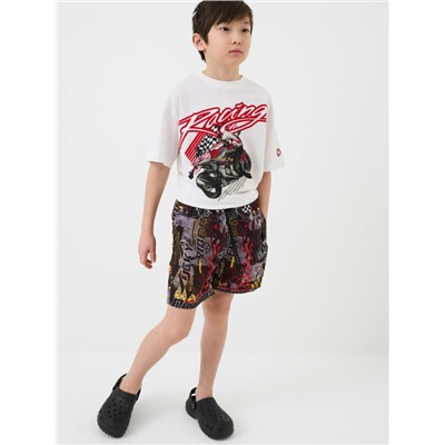 Шорты текстильные плавательные для мальчиков, длинные